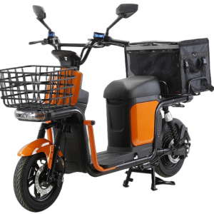 dual disc brake cargo e-bike, 60V 72V lead-acid motorcycle, compact electric cargo bike, light logistics e-motorcycle