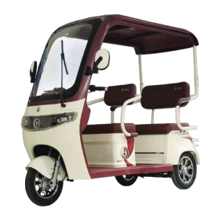 Triciclo elétrico familiar, triciclo com bateria de chumbo-ácido 60V/72V, triciclo com freios a tambor dianteiro e traseiro, triciclo elétrico para deslocamento urbano